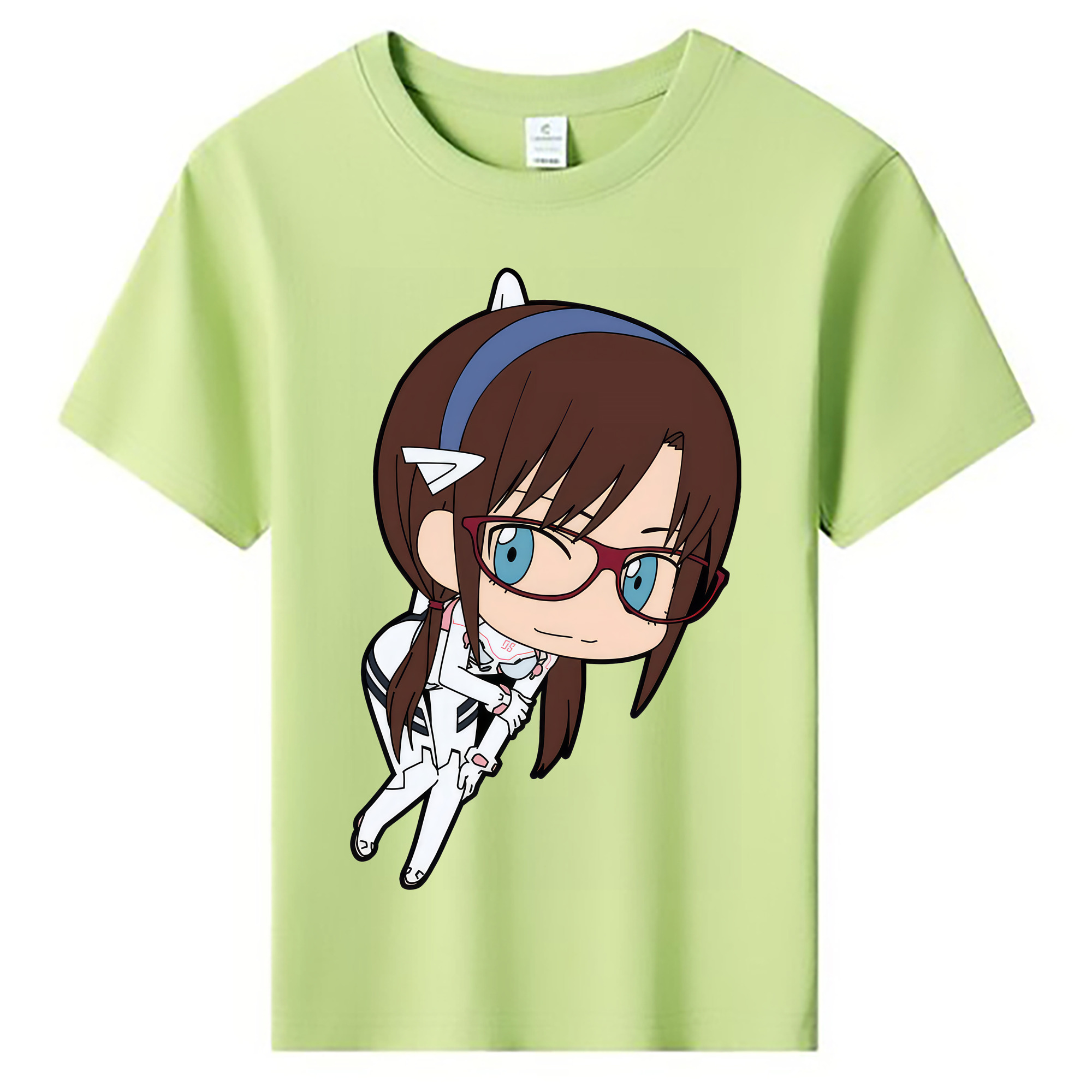 （画像用） EVA 新世紀エヴァンゲリオン 綿100％キッズTシャツ（フロントプリント）